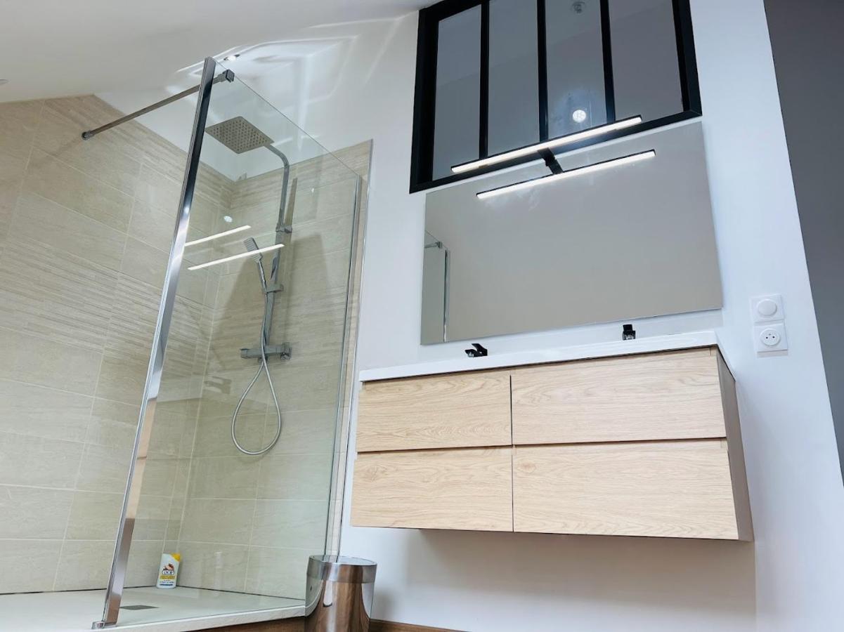 Elegant T4 Centre Reims/Parking Prive Apartment Luaran gambar