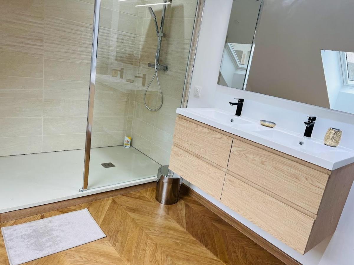 Elegant T4 Centre Reims/Parking Prive Apartment Luaran gambar