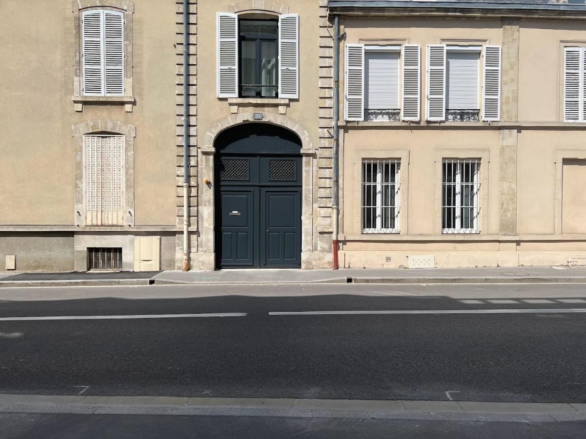Elegant T4 Centre Reims/Parking Prive Apartment Luaran gambar